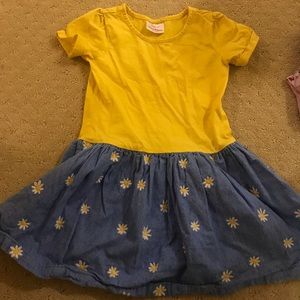 Yellow dress for 5 yo